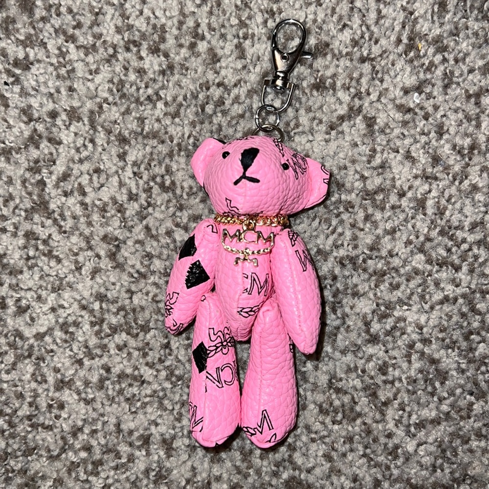 💕Authentic MCM Bear Keychain💕